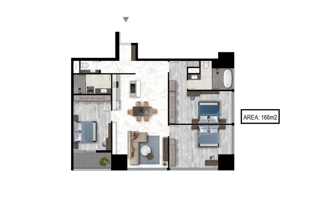 【カンボジア・プノンペン】J-Tower 3 South BKK1 Condo（ジェイタワー3）プノンペン